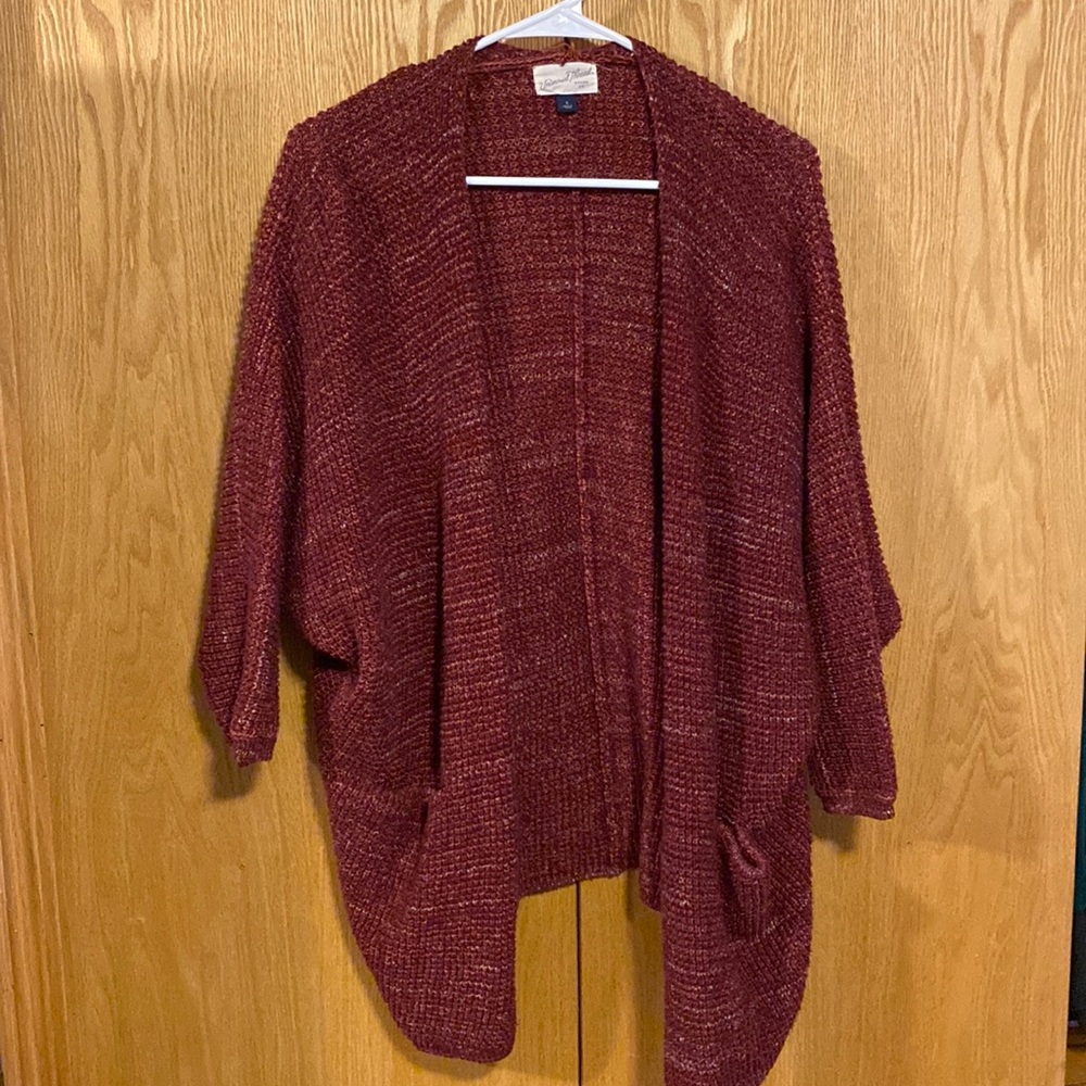 Universal thread oversized knit cardigan sweater never worn